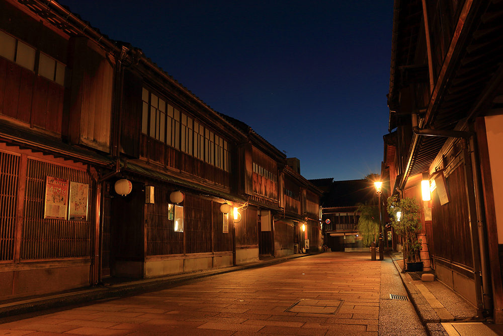 Higashi-chaya, uma das mais belas áreas históricas preservadas da capital de Ishikawa