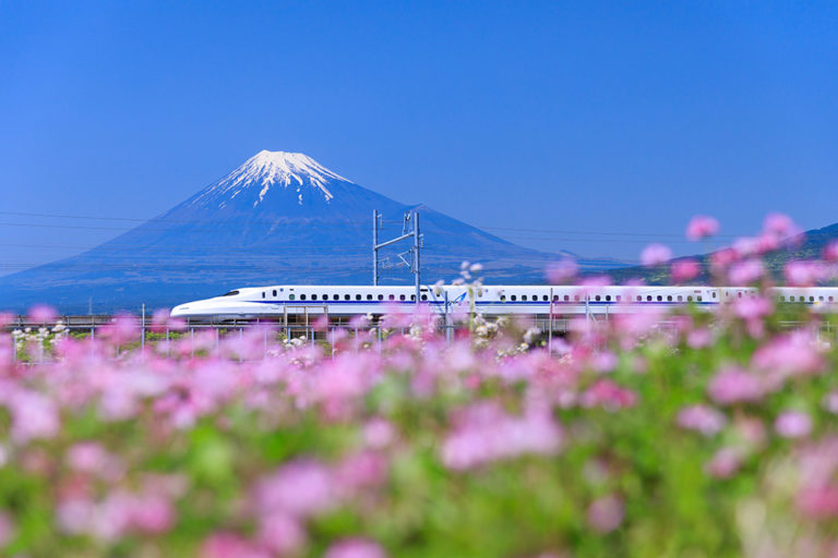 De Shinkansen em Shizuoka