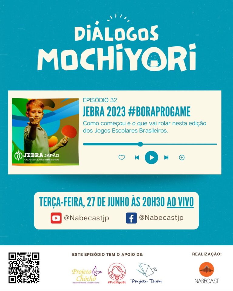 JEBRA Japão será tema de podcast