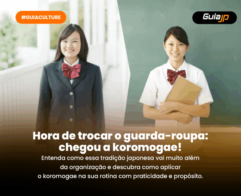 Hora de trocar o guarda-roupa: chegou a koromogae!