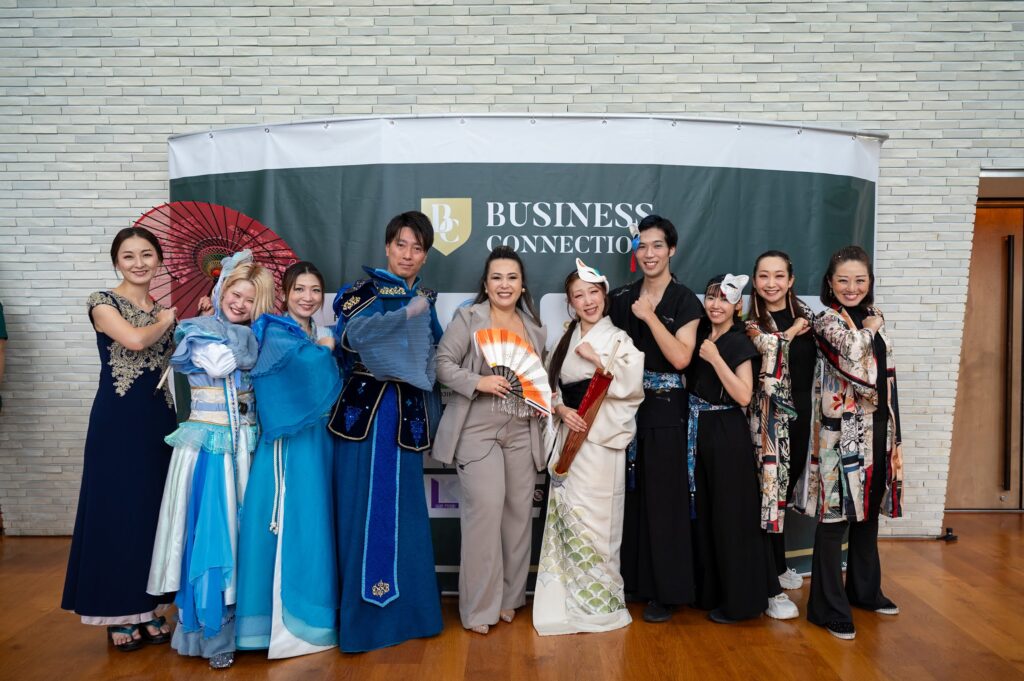 Grupo SHIN juntamente com Marcia Takahashi, idealizadora do Business Connection