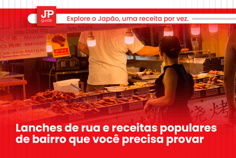 Explore o Japão, uma receita por vez | Comidas de rua e sabores tradicionais japoneses
