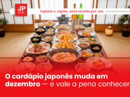 O cardápio japonês muda em dezembro — e vale a pena conhecer.