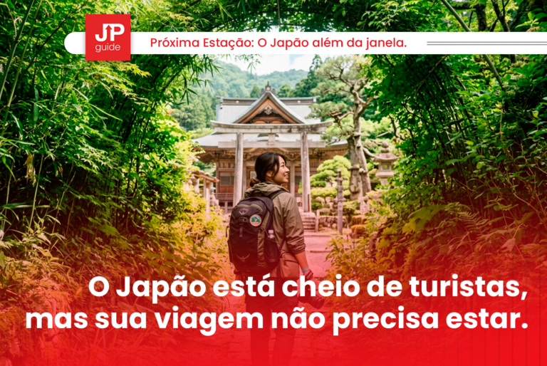 O Japão está cheio de turistas, mas sua viagem não precisa estar