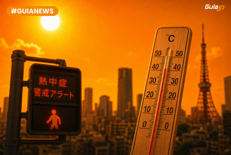 ALERTA DE CALOR: O JAPÃO ATINGE 38°C E ACENDE O SINAL VERMELHO 