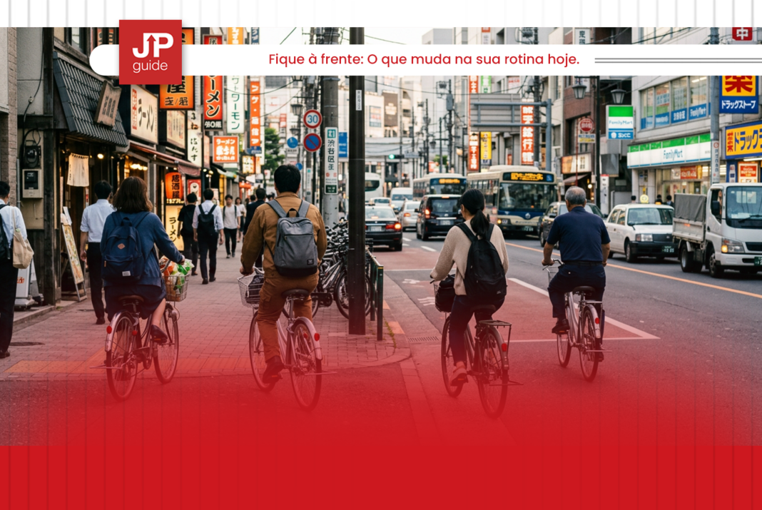Multas para ciclistas no Japão: conheça as novas regras e evite infrações