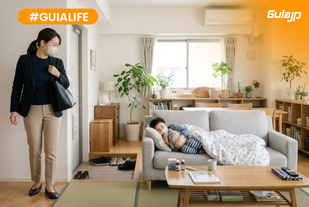 Filho doente no Japão? Proteja seu emprego (e suas férias) com esse direito!